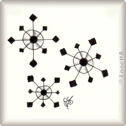 Zentangle-Pattern 'Whereto' by Lizzie Mayne, presented by www.musterquelle.de