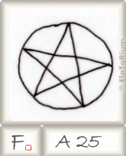 Fragment Fragment o A25' by Zentangle®, presented by www.musterquelle.de
