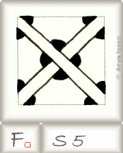 Fragment Fragment o S5' by Zentangle®, presented by www.musterquelle.de