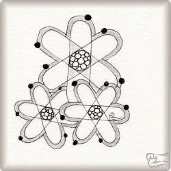 Muster Chemin von Chus Pozurama CZT, ein Muster geeignet für Zentangle® and Zentangle® inspired art, präsentiert in der Musterquelle