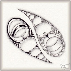 Muster Dalex von Carmen Belda CZT, ein Muster geeignet für Zentangle® and Zentangle® inspired art, präsentiert in der Musterquelle