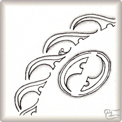 Muster Evadam von Ela Rieger CZT, ein Muster geeignet für Zentangle® and Zentangle® inspired art, präsentiert in der Musterquelle