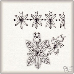 Muster Liberty von Ayesa Gonzalez, ein Muster geeignet für Zentangle® and Zentangle® inspired art, präsentiert in der Musterquelle