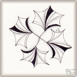 Muster Mie.I.Am von Susie Ngamsuwan, ein Muster geeignet für Zentangle® and Zentangle® inspired art, präsentiert in der Musterquelle