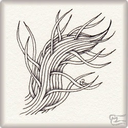 Muster Mythograph von Zentangle, ein Muster geeignet für Zentangle® and Zentangle® inspired art, präsentiert in der Musterquelle