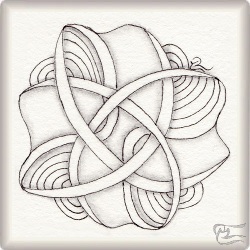 Muster Pom Dok ma.I von Susie Ngamsuwan, ein Muster geeignet für Zentangle® and Zentangle® inspired art, präsentiert in der Musterquelle