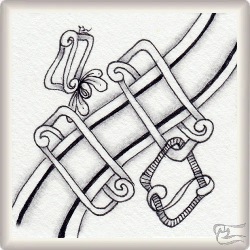 Muster Risco von Carmen Muñiz Real CZT, ein Muster geeignet für Zentangle® and Zentangle® inspired art, präsentiert in der Musterquelle
