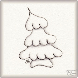 Muster Treez von Barbara Duel-Johnson CZT, ein Muster geeignet für Zentangle® and Zentangle® inspired art, präsentiert in der Musterquelle