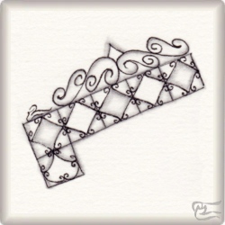 Muster 57Dao von Marilen T. Pugeda, ein Muster geeignet für Zentangle® and Zentangle® inspired art, präsentiert in der Musterquelle