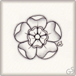 Muster Asor von Ludivine Schott CZT, ein Muster geeignet für Zentangle® and Zentangle® inspired art, präsentiert in der Musterquelle