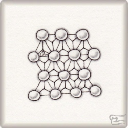 Muster Batllo von Maria Vennekens CZT, ein Muster geeignet für Zentangle® and Zentangle® inspired art, präsentiert in der Musterquelle