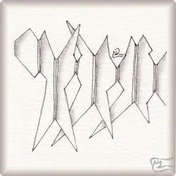Muster Bobbin von Jody Genovese CZT, ein Muster geeignet für Zentangle® and Zentangle® inspired art, präsentiert in der Musterquelle
