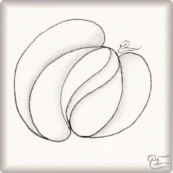 Muster Dropug von Karin Frank, ein Muster geeignet für Zentangle® and Zentangle® inspired art, präsentiert in der Musterquelle