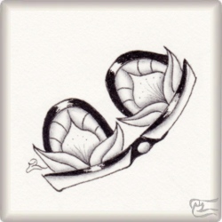 Muster Eco von Carmen Varela Trigo CZT, ein Muster geeignet für Zentangle® and Zentangle® inspired art, präsentiert in der Musterquelle