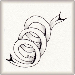 Zentangle-Pattern 'Elarips' by Ela Rieger CZT, presented by www.musterquelle.de