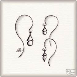 Muster Icandelight von Birgit Heinze CZT, ein Muster geeignet für Zentangle® and Zentangle® inspired art, präsentiert in der Musterquelle