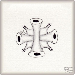 Muster Lolaop von María Concepción Pérez Vázquez CZT, ein Muster geeignet für Zentangle® and Zentangle® inspired art, präsentiert in der Musterquelle