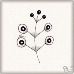 Muster Mafritu von Nadine Roller CZT, ein Muster geeignet für Zentangle® and Zentangle® inspired art, präsentiert in der Musterquelle