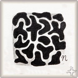 Muster Manhole von Henrike Bratz CZT, ein Muster geeignet für Zentangle® and Zentangle® inspired art, präsentiert in der Musterquelle