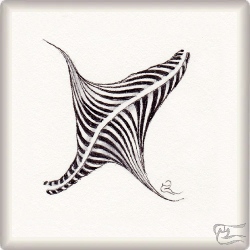 Muster Mysealiam von Zentangle , ein Muster geeignet für Zentangle® and Zentangle® inspired art, präsentiert in der Musterquelle