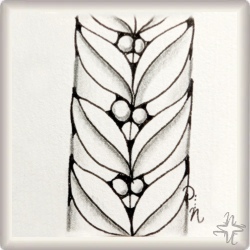 Muster Pralix von Henrike Bratz CZT, ein Muster geeignet für Zentangle® and Zentangle® inspired art, präsentiert in der Musterquelle