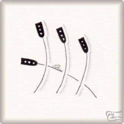 Muster Spats von Yvette Campbell CZT, ein Muster geeignet für Zentangle® and Zentangle® inspired art, präsentiert in der Musterquelle