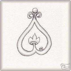 Muster Triambi von Taruna Kapoor CZT, ein Muster geeignet für Zentangle® and Zentangle® inspired art, präsentiert in der Musterquelle