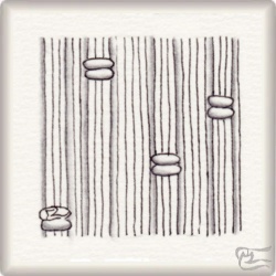 Muster Unial von Reyes Galindo CZT, ein Muster geeignet für Zentangle® and Zentangle® inspired art, präsentiert in der Musterquelle