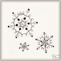 Muster Wonder von Nancy Garcia, ein Muster geeignet für Zentangle® and Zentangle® inspired art, präsentiert in der Musterquelle