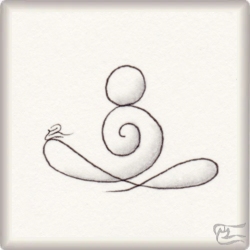 Muster Yogi P von Elisabet Hillerud CZT, ein Muster geeignet für Zentangle® and Zentangle® inspired art, präsentiert in der Musterquelle